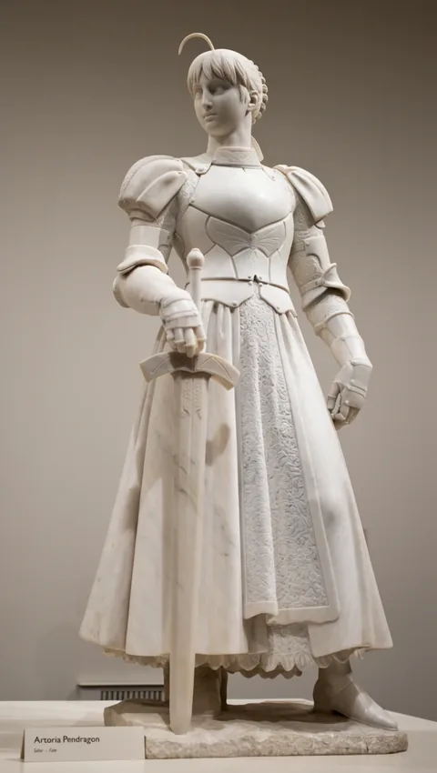 Marble statue